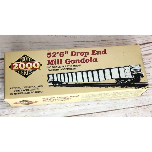 Proto 2000 Series 52' 6" Drop End Mill Gondola -HO Scale Factory Assembled Train - Picture 1 of 14